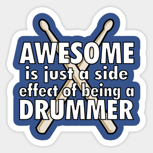 Awesome Drummer Sticker